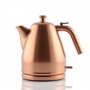 Matte copper gooseneck kettle electric